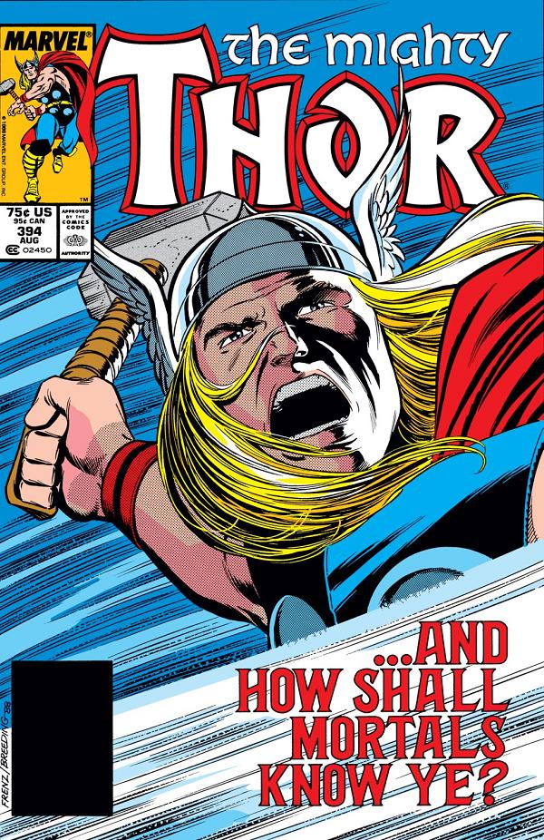 Thor #394  cover