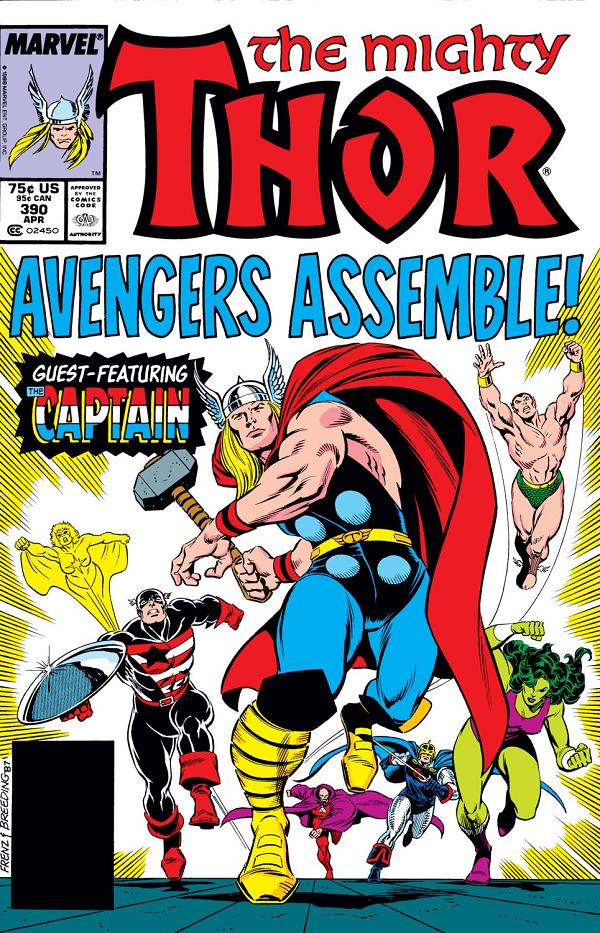 Thor #390  cover