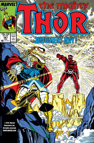Thor #387 cover