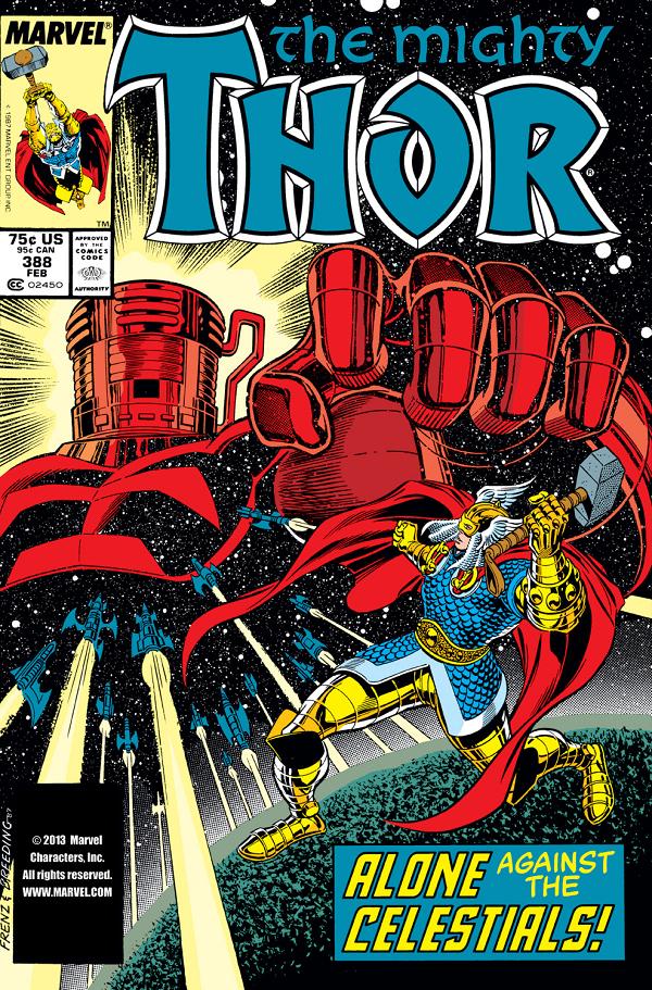 Thor #388  cover