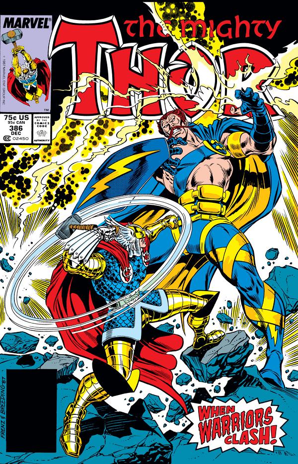 Thor #386  cover