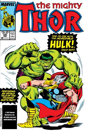 Thor #385 cover
