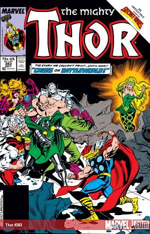 Thor #383  cover