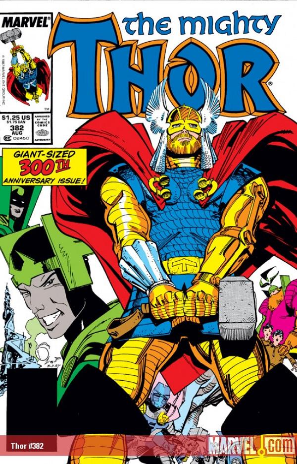 Thor #382  cover