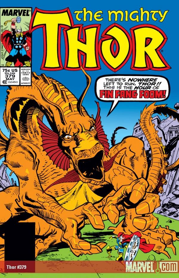 Thor #379  cover
