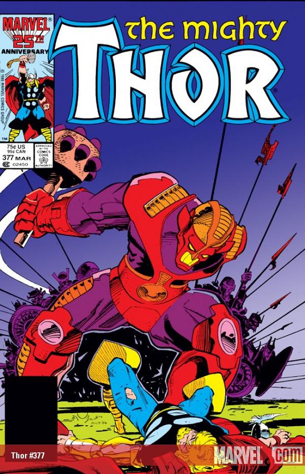 Thor #377  cover