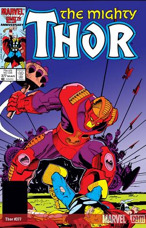 Thor #377 cover