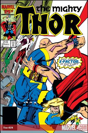Thor #374 cover