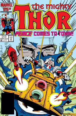 Thor #371 cover