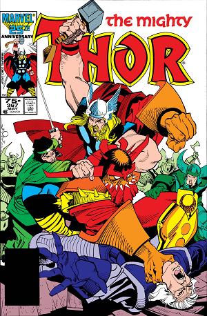 Thor #367  cover