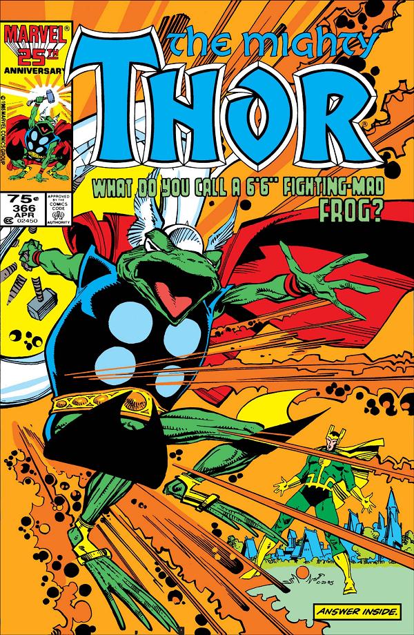 Thor #366  cover