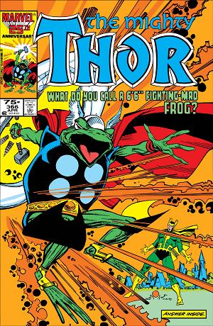 Thor #366  cover