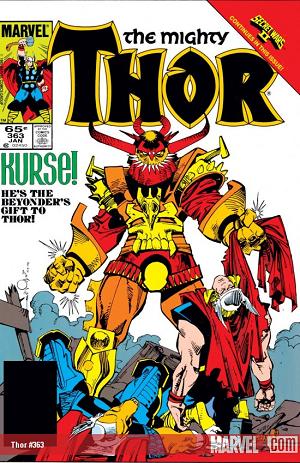 Thor #363 cover