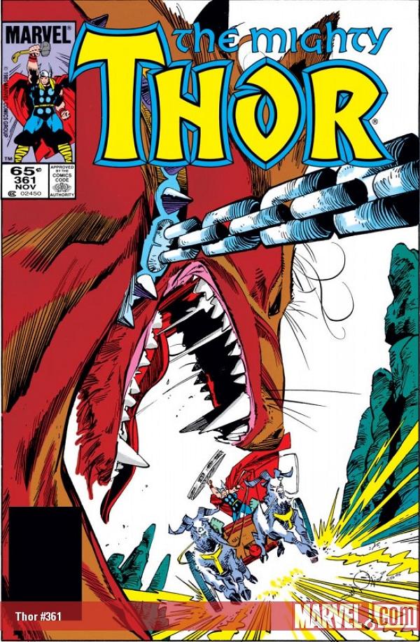Thor #361  cover