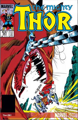 Thor #361 cover