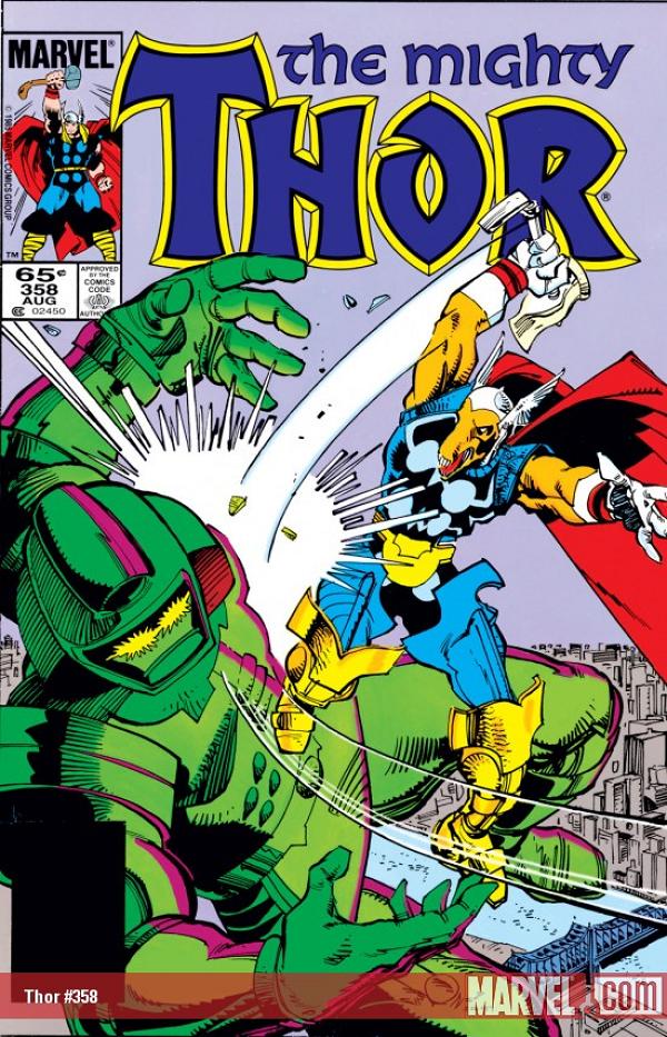 Thor #358  cover