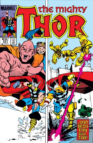 Thor #357  cover
