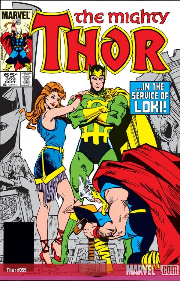Thor #359  cover