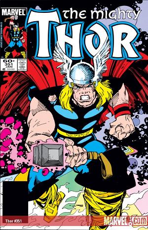 Thor #351  cover
