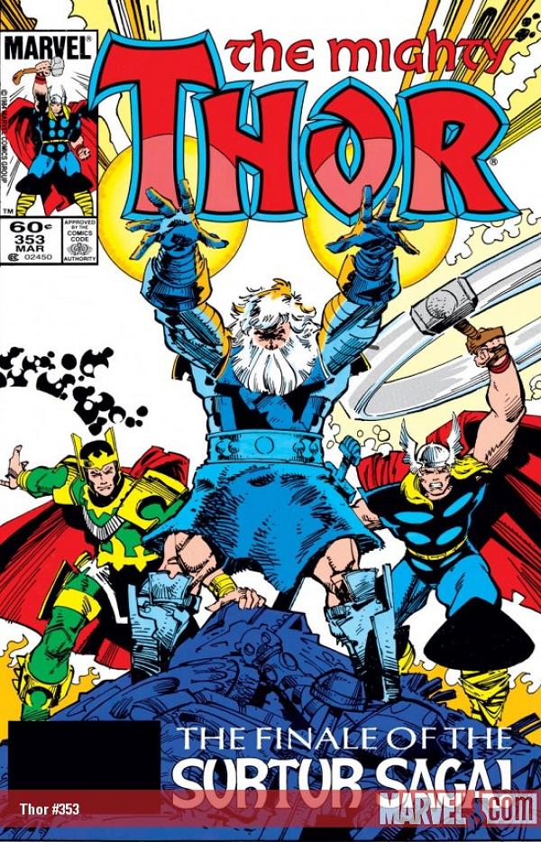 Thor #353  cover