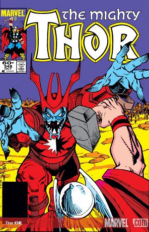 Thor #348 cover