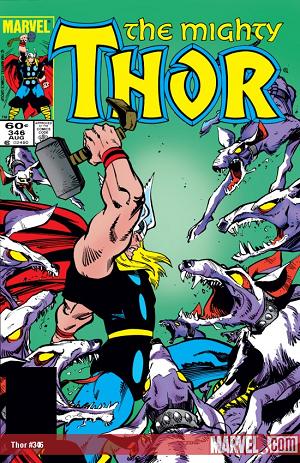 Thor #346 cover