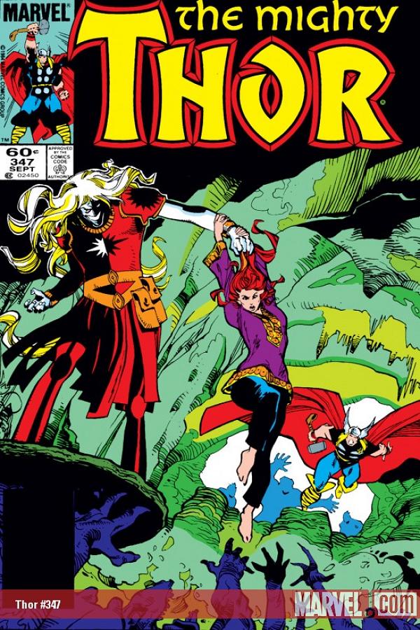 Thor #347  cover