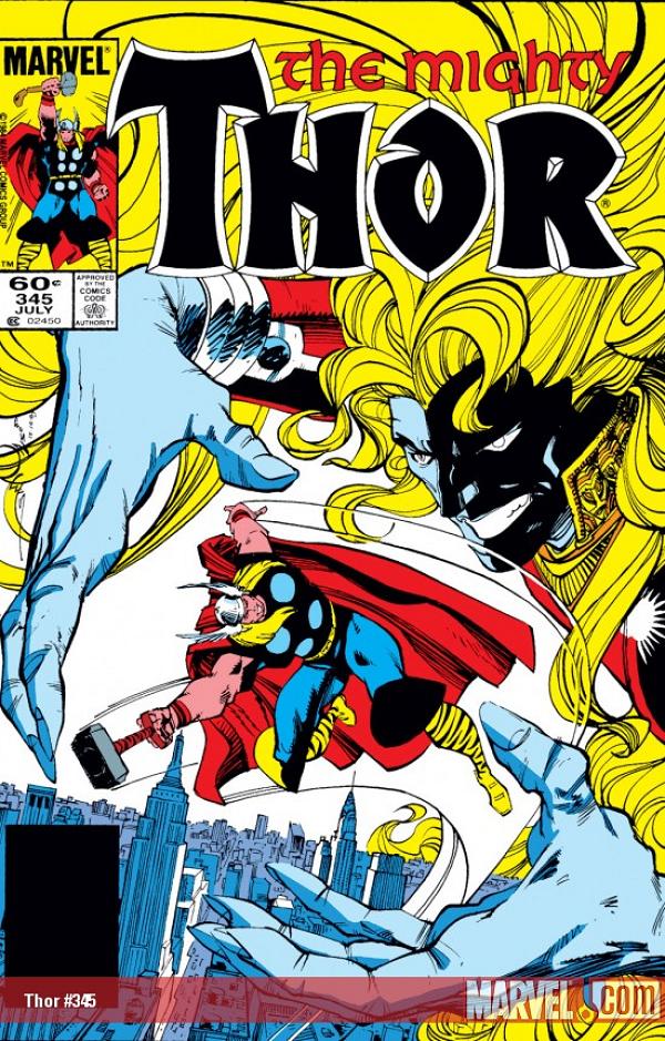 Thor #345  cover