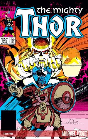 Thor #342 cover