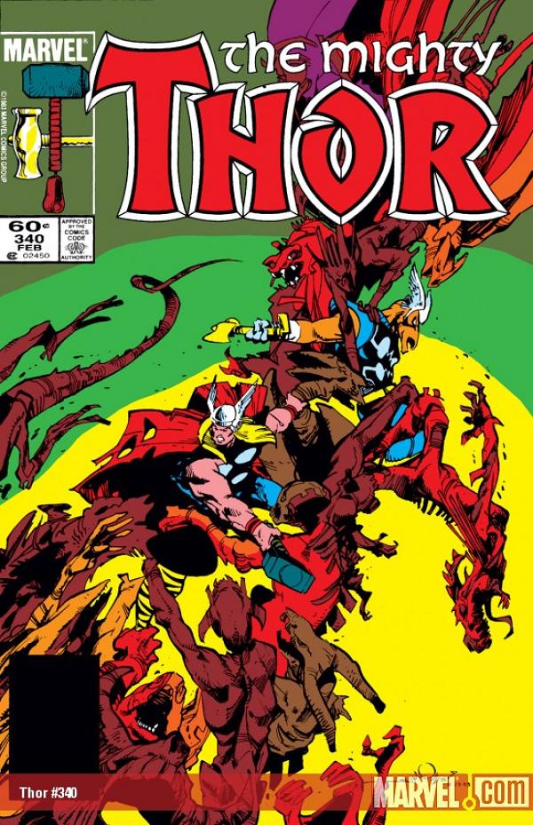 Thor #340  cover