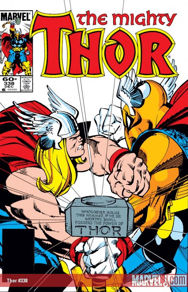 Thor #338  cover