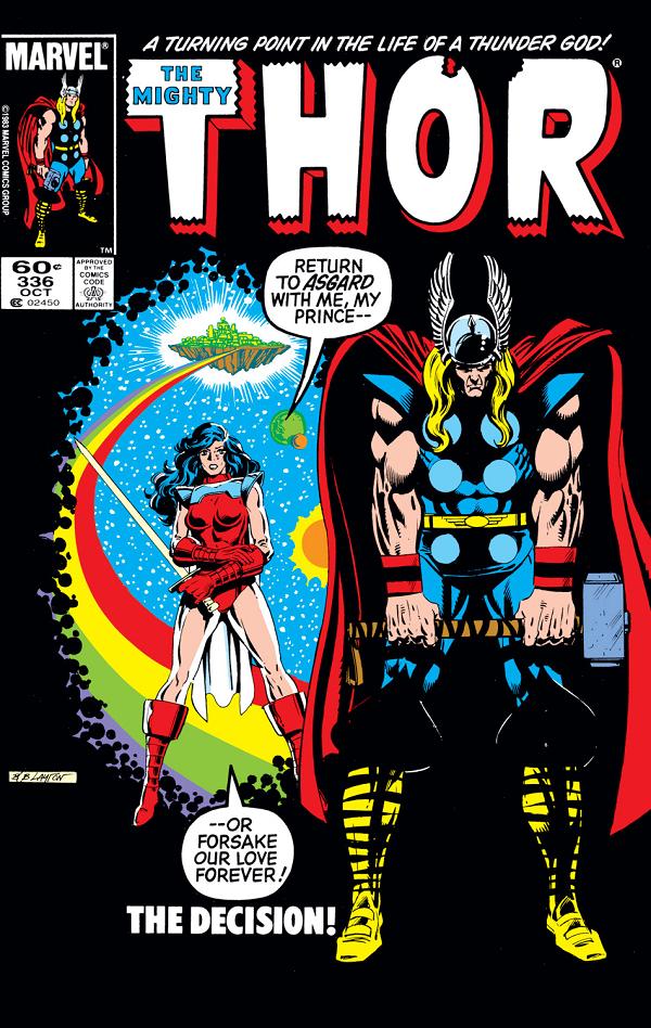 Thor #336  cover