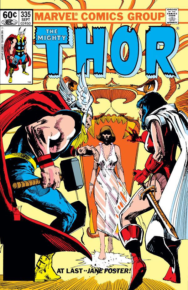 Thor #335  cover
