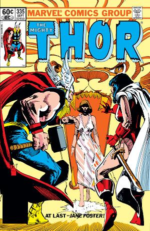 Thor #335 cover