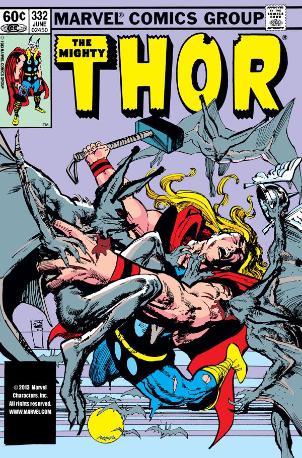 Thor #332  cover