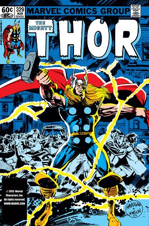 Thor #329 cover