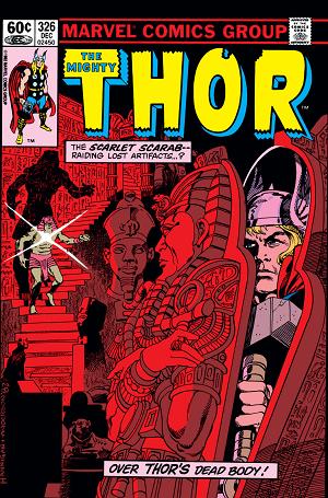 Thor #326 cover
