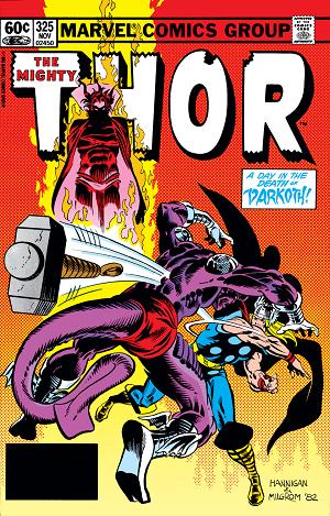 Thor #325 cover
