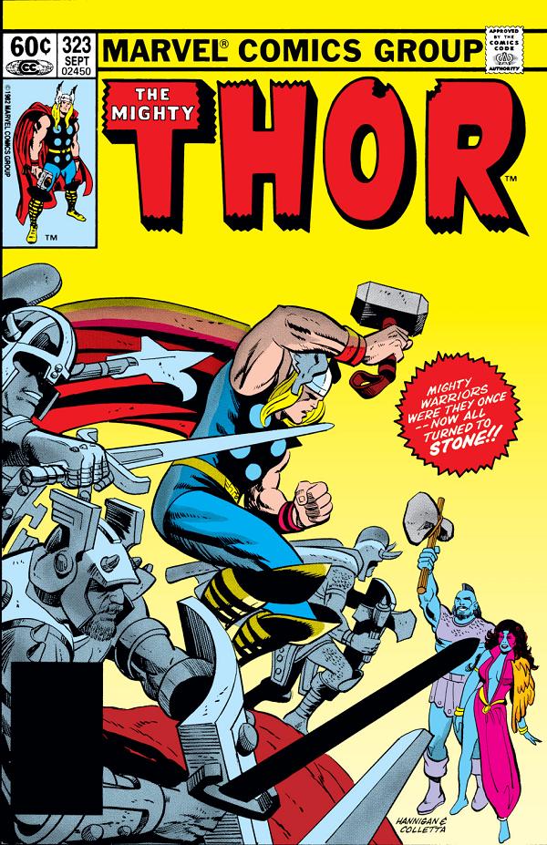 Thor #323  cover