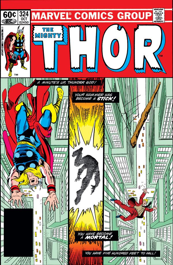 Thor #324  cover
