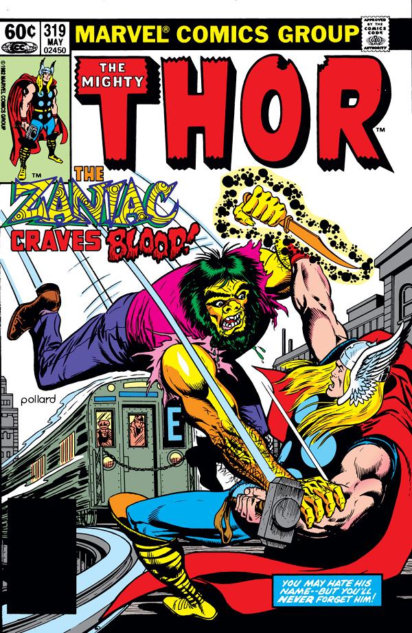 Thor #319  cover