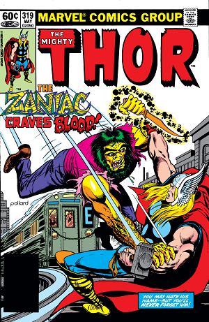 Thor #319 cover
