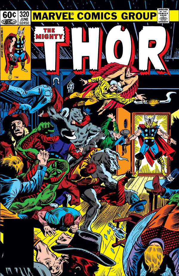 Thor #320  cover