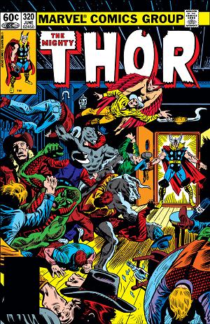 Thor #320 cover