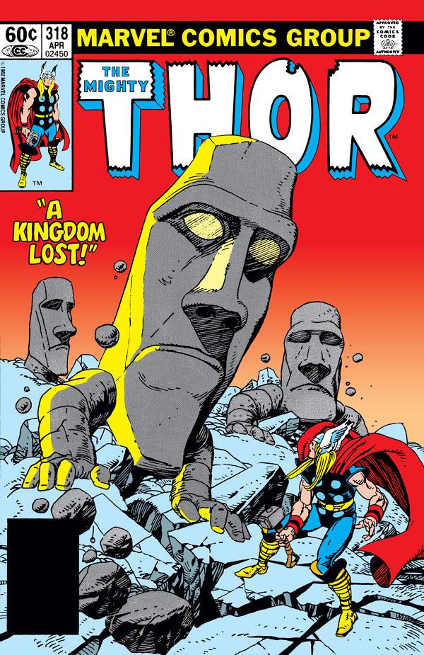 Thor #318  cover