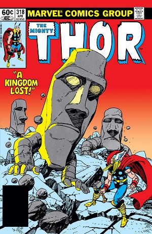 Thor #318 cover