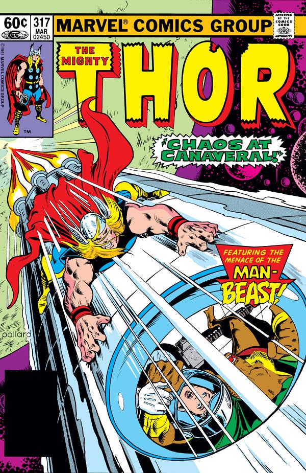 Thor #317  cover