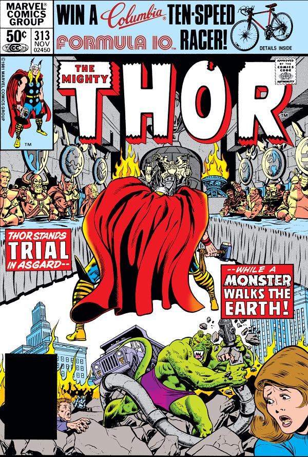 Thor #313  cover