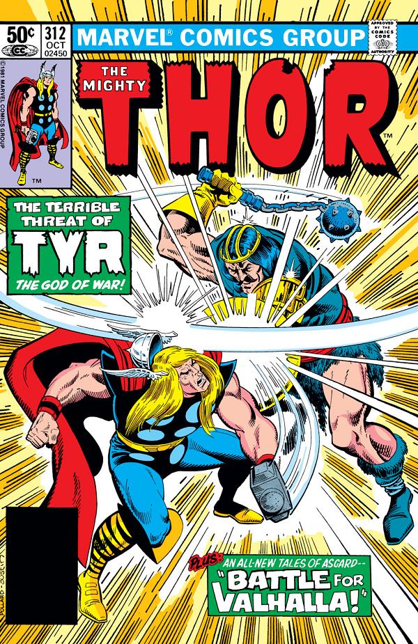 Thor #312  cover