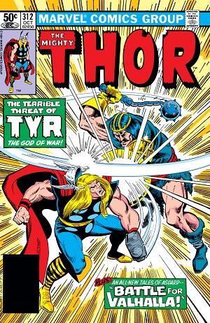 Thor #312  cover